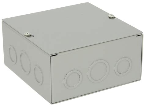 6 electrical junction box cover plate|junction box cover with knockout.